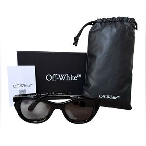 Off-White Black Sunglasses